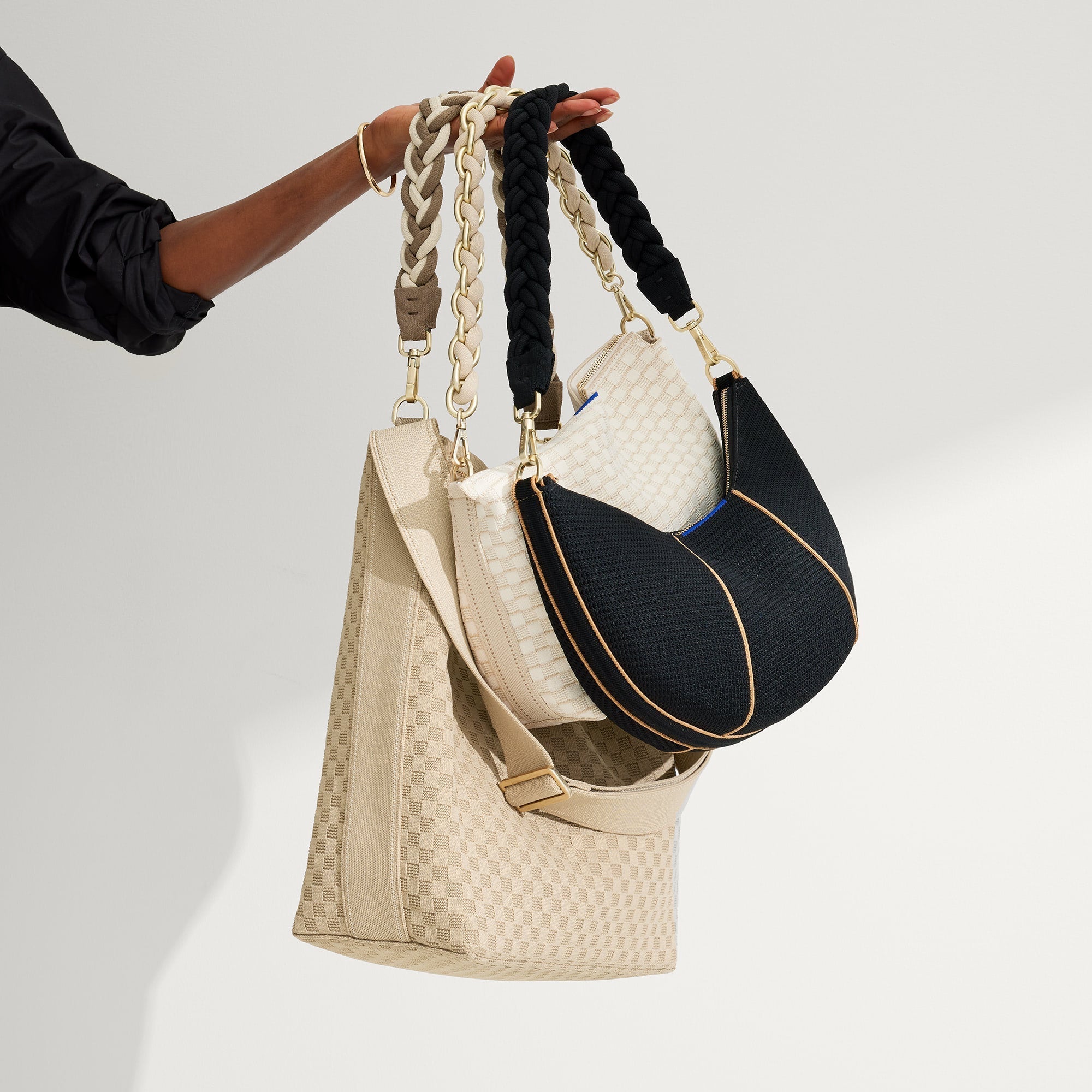 The Shoulder Strap - White Chain