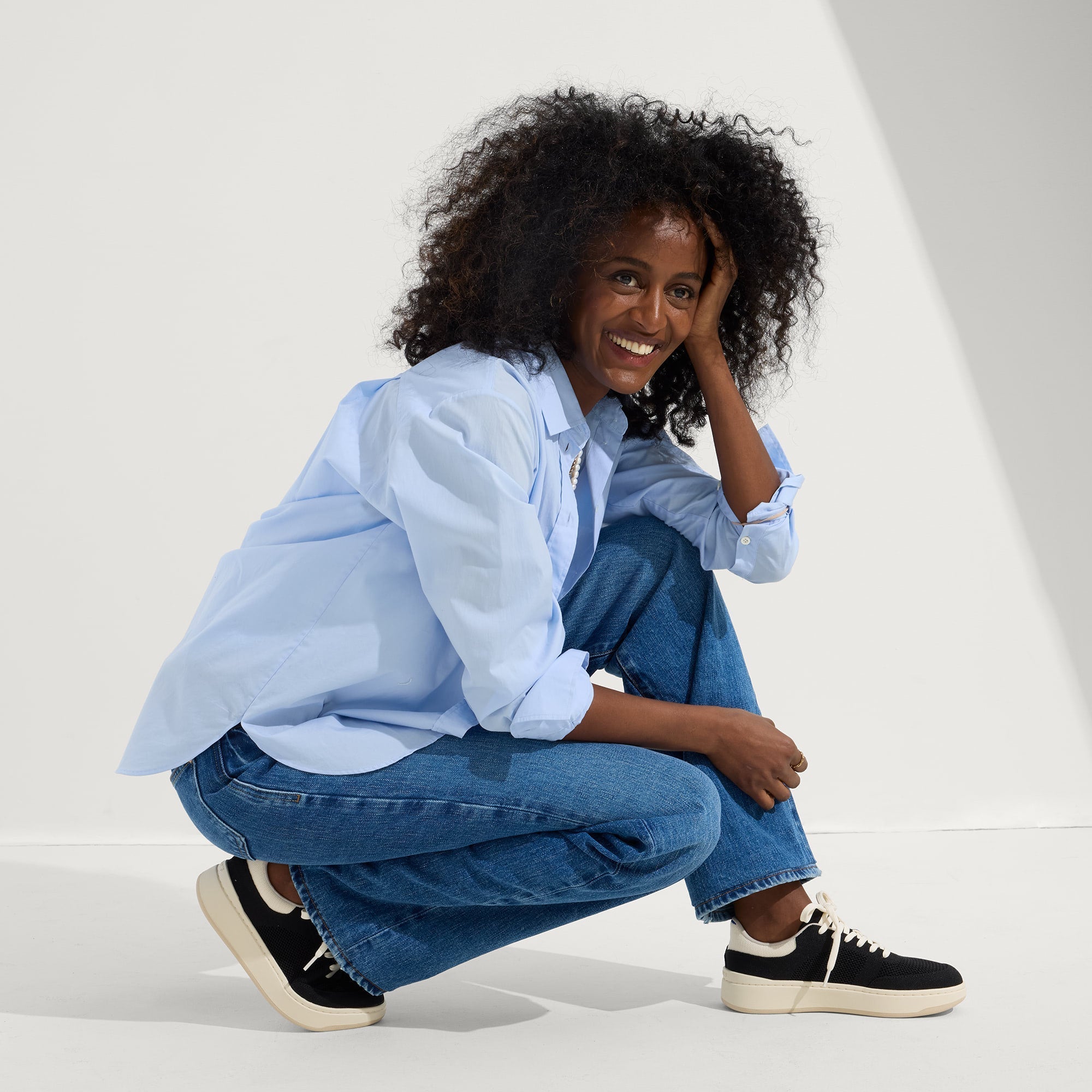The Court Sneaker - Black